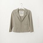 Erkek Çocuk Keten Blezear Ceket