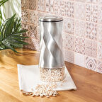 Karaca Tottori Inox Vakumlu Cam Kavanoz Saklama Kabı Large