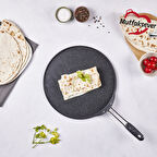 Karaca Mutfaksever Biogranit Gözleme Ve Lavaş Tavası 34 Cm Grey