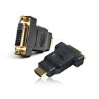 Dark DK-HD-AMHDMIXFDVI DVI-D 24+5 to HDMI Dişi-Erkek Dönüşütürücü Adaptör