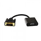 Dark DK-HD-ADVIDXVGA DVI-D 24+1 to VGA Erkek-Dişi Aktif Dönüşütürücü Adaptör