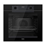 Ferre  QEP63CS FRYART Siyah  Fırın