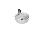 Cerastyle Turkuaz One Tezgah Üstü Lavabo  42 Cm (B.Delıklı)