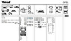 Opel Motor Piston Segman 86.00mm Std Omega A 87>93 - 20se - C20ne Astra F 92>98 - C20ne Vectra A 89>95 - - Goetze 8771693std000g
