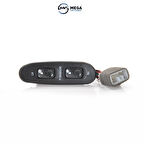 Mega Oto Market Cam Açma Düğmesi Anahtarı Çiftli Sol Hyundai H100 ile uyumlu