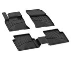 Mega Oto Market 4.5D Havuzlu Oto Paspas Siyah Renk Ford Kuga II Araç 2013-2019 Arası ile Uyumlu