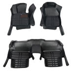 Volvo XC60 2018 Günümüz Siyah Havuzlu Dikişsiz (press) Deri Paspas