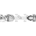 Vag On Aks Sol Cordoba İbiza Fabıa Polo 1,2 / 1,4 16v / 1,9sdi 99>07 - Gsp 203063
