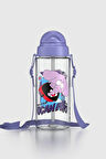 Renga Migo Kral Şakir Desenli 500 ml Askılı Pipetli Tritan Çocuk Matara 222027 Mor