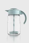 Renga Spiro 1700 ml Turkuaz Kapaklı Cam Karıştırma Sürahisi 111030