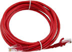 FLAXES FNK-603K 3 METRE CAT6 (PATCH) NETWORK KABLOSU KIRMIZI