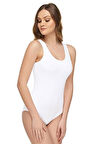 Tutku İç Giyim Elit Modal Kadın Geniş Askılı Çıtçıtlı Body Atlet