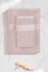 2 Parça Battal Lüks Premium Banyo Spa Havlu Takımı 90x170 Cm Pudra