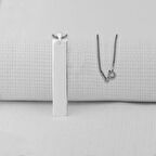 Plaka 925 Ayar Gümüş Erkek Kolye