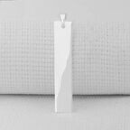 Plaka 925 Ayar Gümüş Erkek Kolye Ucu