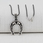 Nazar Boncugu Tasarımlı Üçgen Muska Kebir Dualı Cevşen 925 Ayar  Gümüş Erkek Kolye Ucu