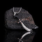 Zulfikar Hz Ali 925 Ayar Gümüş Erkek Kolye