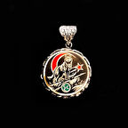 Hilal Bozkurt  925 Ayar Gümüş Erkek Kolye Ucu