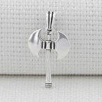 Çift Başlı Balta Tasarımlı 925 Ayar Gümüş Erkek Kolye Ucu