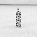 Cevşeni Kebir Dualı 925 Ayar Gümüş Erkek Kolye Ucu