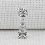 Cevşeni Kebir Dualı 925 Ayar Gümüş Erkek Kolye Ucu