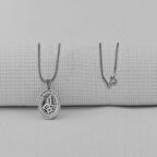 Osmanlı Tuğrası Kebir Dualı Cevşen 925 Ayar Gümüş Erkek Kolye