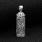 Tasarım Cevşen Dualı 925 Ayar Gümüş Erkek Kolye Ucu