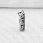 Zulfikar Tasarımlı Kebir Dualı Cevşen 925 Ayar Gümüş Erkek Kolye Ucu