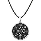 Dört Halife İsimli 925 Ayar Gümüş Erkek Kolye