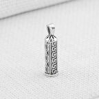 Cevşeni Kebir Dualı 925 Ayar Gümüş Erkek Kolye Ucu