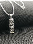 Cevşeni Kebir Dualı 925 Ayar Gümüş Erkek Kolye