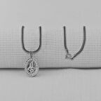 Osmanlı Tuğrası Kebir Dualı Cevşen 925 Ayar Gümüş Erkek Kolye