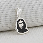 Che Guevara 925 Ayar Gümüş Erkek Kolye Ucu