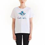Columbia CSC Gem Wisterian Kadın Kısa Kollu T-shirt Beyaz CS0367-100