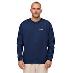Csc Gem Crewneck Erkek Lacivert Outdoor Sweatshirt CS0382-466