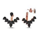 DAMLA SIRALI 925 AYAR GÜMÜŞ KÜPE