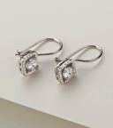 SALLANTILI TAŞ 925 AYAR GÜMÜŞ KÜPE