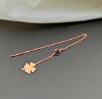 TEKLİ YONCA 925 AYAR GÜMÜŞ KÜPE