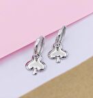 SİNEK MODEL 925 AYAR GÜMÜŞ KÜPE