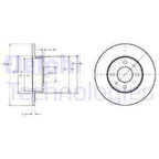 Tofas On Fren Aynası (diski) Uno 1,4 86> - Delphi Bg2313
