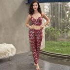 Kadın Büstiyer ve Pantolon Takım