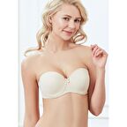 Anıl 3113  Kadın Askısı Çıkabilen Straples Dolgusuz Sütyen