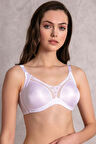Kadın Balensiz Desteksiz Dolgusuz Toparlayıcı Dantelli Küçültücü Sütyen (3705) MAN3705