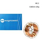 Magmaweld MG 2 0.8mm Gazaltı Kaynak Teli Alaşımsız Çelik 15Kg-21002BJAM2