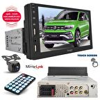 DOUBLE TEYP 7 4X50W MİRRORLİNK BT/USB/MP5/AUX/FM KAMERALI TOFAS SERİ AYARLANABİLİR TWOGO GO-ŞAHIN