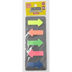 Rubenis Yapışkanlı Not Kağıdı Seti 5 Li Karışık Renk RPS-6