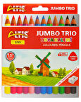 Altıs Jumbo Trio Kuru Boya Kalemi 12li 5735