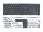 Casper Nirvana C300, C500, C510, PG-D15, V150062BK, SF-2196 Notebook Klavye - (Siyah TR) V1 / KL0935