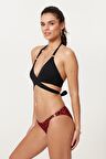 Kruvaze Bağlamalı Bikini Takımı