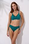 Pierre Cardin İnce Askılı Toparlayıcı Bikini Takım Yesil 241252